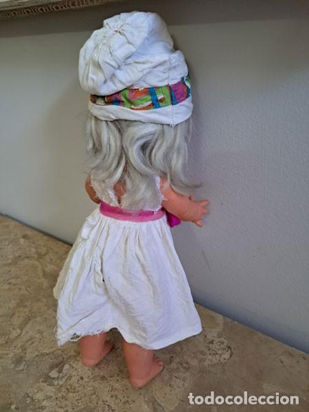 Mu&ntilde;ecas espa&ntilde;olas modernas: PRECIOSA MU&Ntilde;ECA EN PL&Aacute;STICO DURO CON VESTIDO Y GORRO DE ALGOD&Oacute;N - Foto 7