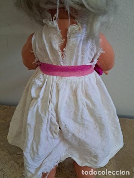 Mu&ntilde;ecas espa&ntilde;olas modernas: PRECIOSA MU&Ntilde;ECA EN PL&Aacute;STICO DURO CON VESTIDO Y GORRO DE ALGOD&Oacute;N - Foto 8