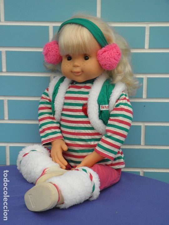 Mu&ntilde;ecas espa&ntilde;olas modernas: Mu&ntilde;eca Penique Coraz&oacute;n de Jesmar de 70 cm - Foto 5