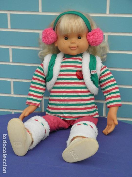 Mu&ntilde;ecas espa&ntilde;olas modernas: Mu&ntilde;eca Penique Coraz&oacute;n de Jesmar de 70 cm - Foto 1