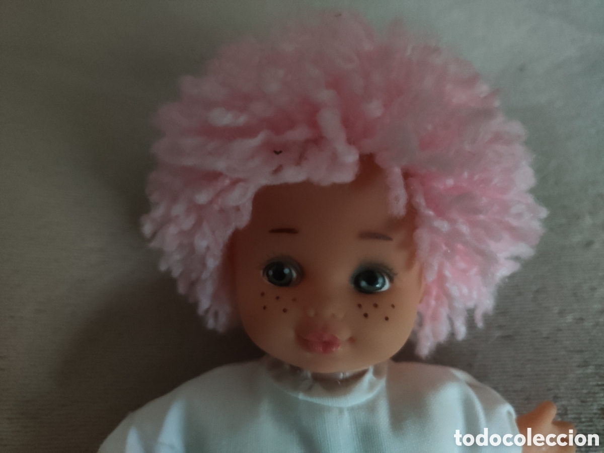 Mu&ntilde;ecas espa&ntilde;olas modernas: Mu&ntilde;eca peque&ntilde;a rosa antigua - Foto 4