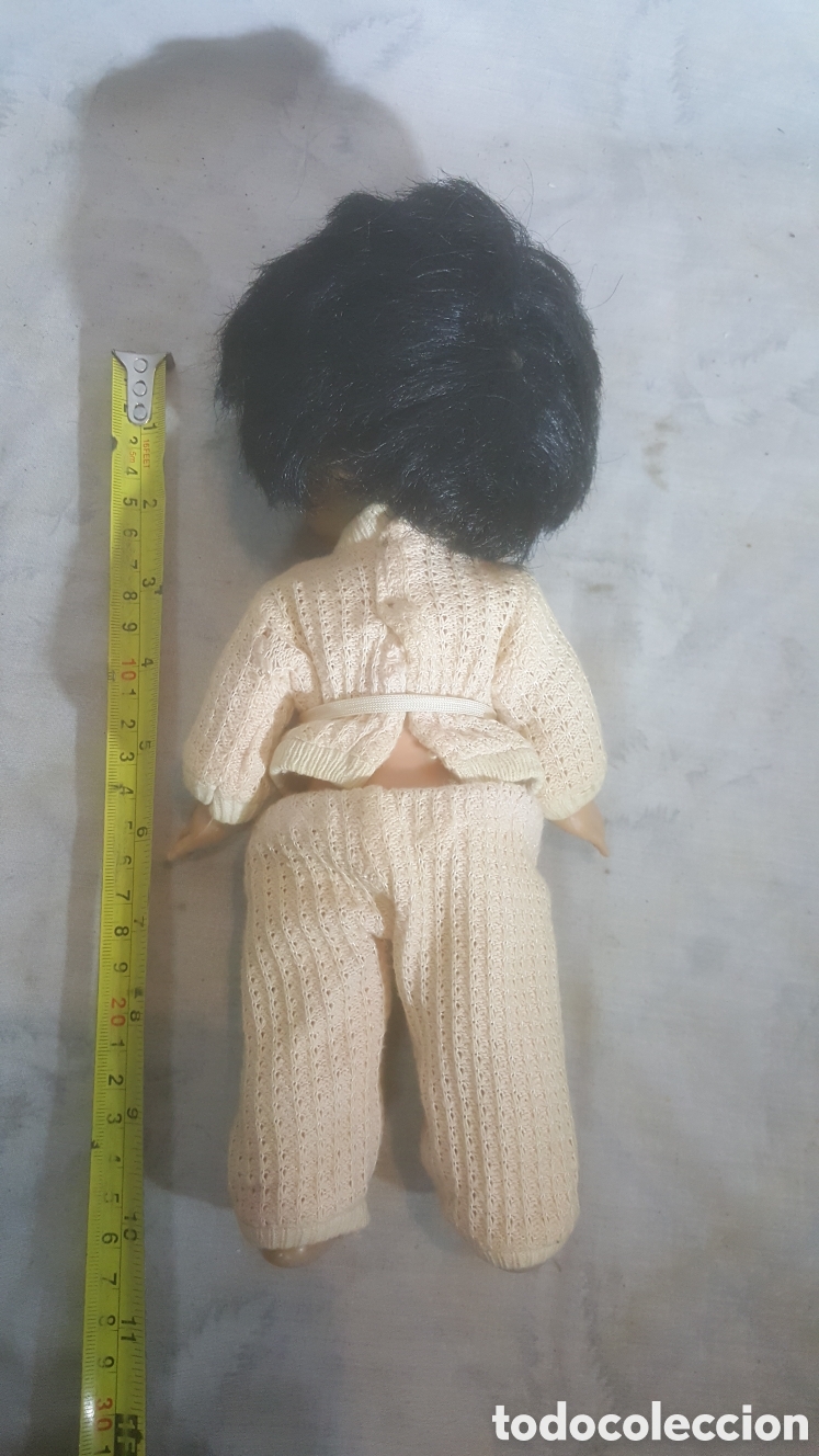 Mu&ntilde;ecas espa&ntilde;olas modernas: ANTIGUA MU&Ntilde;ECA CON PELO NEGRO - Foto 2
