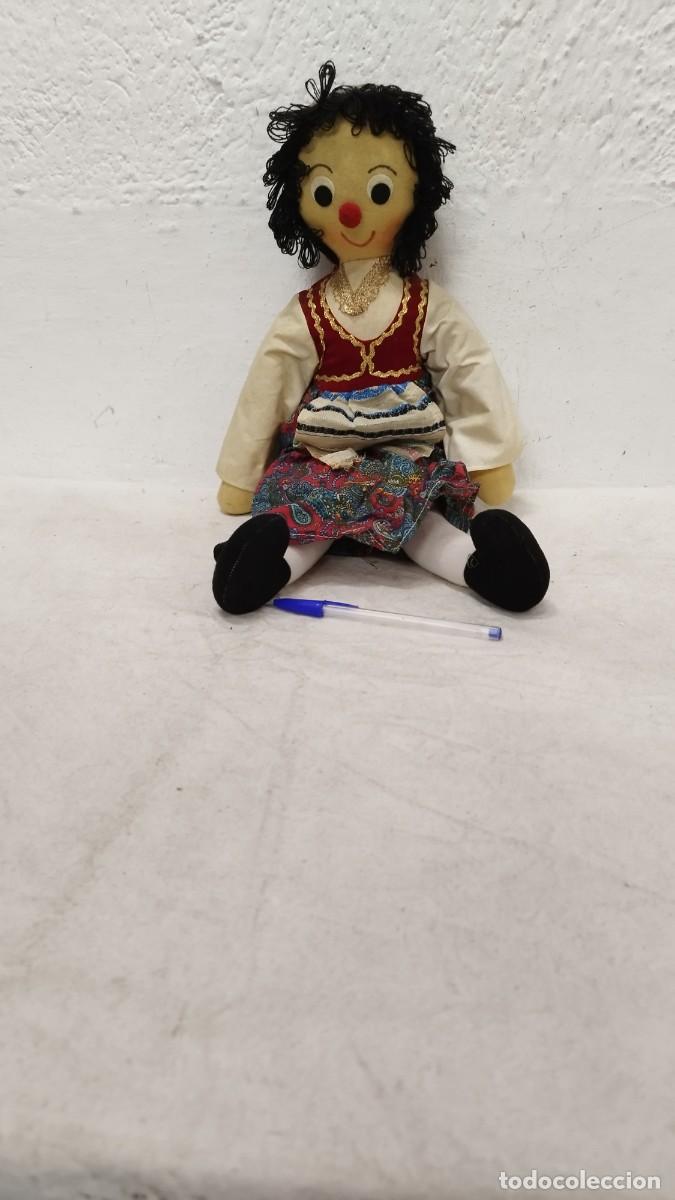 Mu&ntilde;ecas espa&ntilde;olas modernas: Antigua Mu&ntilde;eca de Trapo - Foto 1