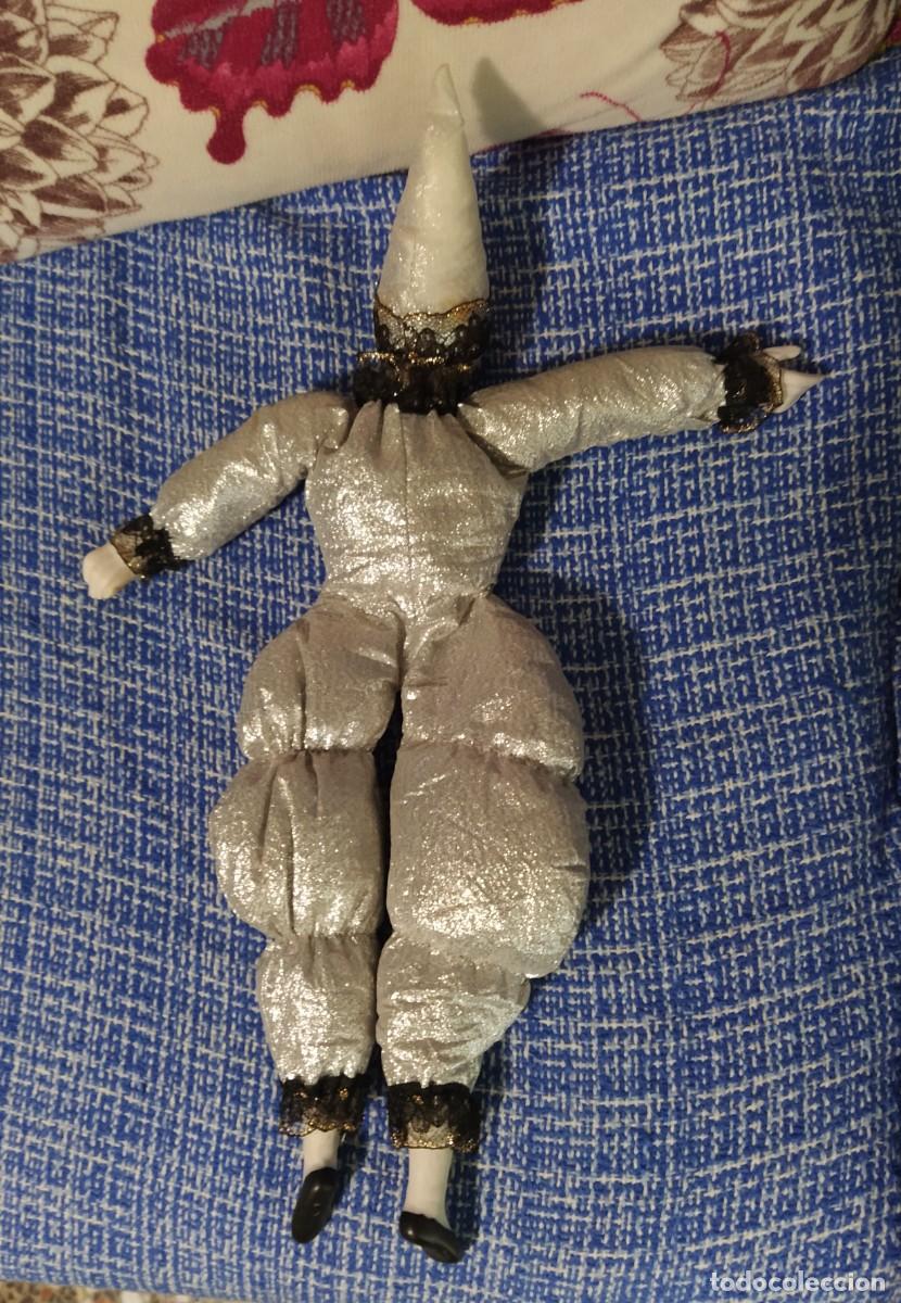 Mu&ntilde;ecas espa&ntilde;olas modernas: Mu&ntilde;eca arlequ&iacute;n porcelana - Foto 2
