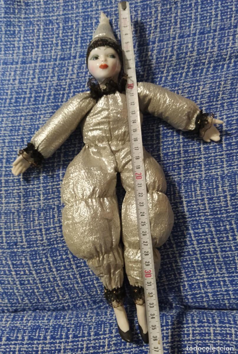 Mu&ntilde;ecas espa&ntilde;olas modernas: Mu&ntilde;eca arlequ&iacute;n porcelana - Foto 4