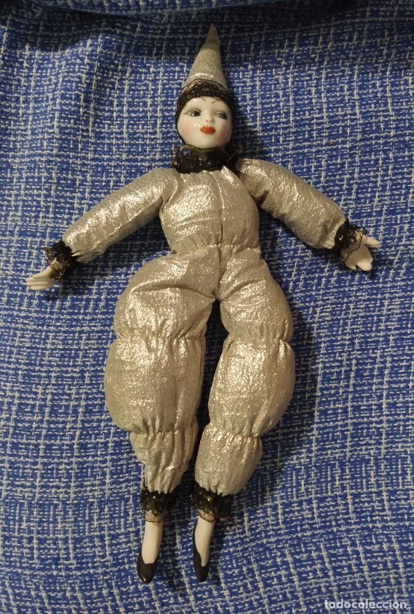 Mu&ntilde;ecas espa&ntilde;olas modernas: Mu&ntilde;eca arlequ&iacute;n porcelana - Foto 6