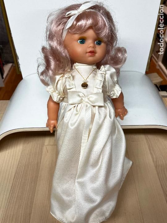 Mu&ntilde;ecas espa&ntilde;olas modernas: MU&Ntilde;ECA DE COMUNION EN CAJA COMAR - Foto 2