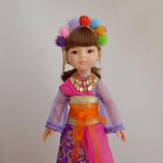 Bambole Spagnole Moderne: MALI MUÑECA PAOLA REINA. ORIENTAL. TAGS: ONIL, QUIRÓN, FAMOSA, ARTICULADA, BABY DOLL.