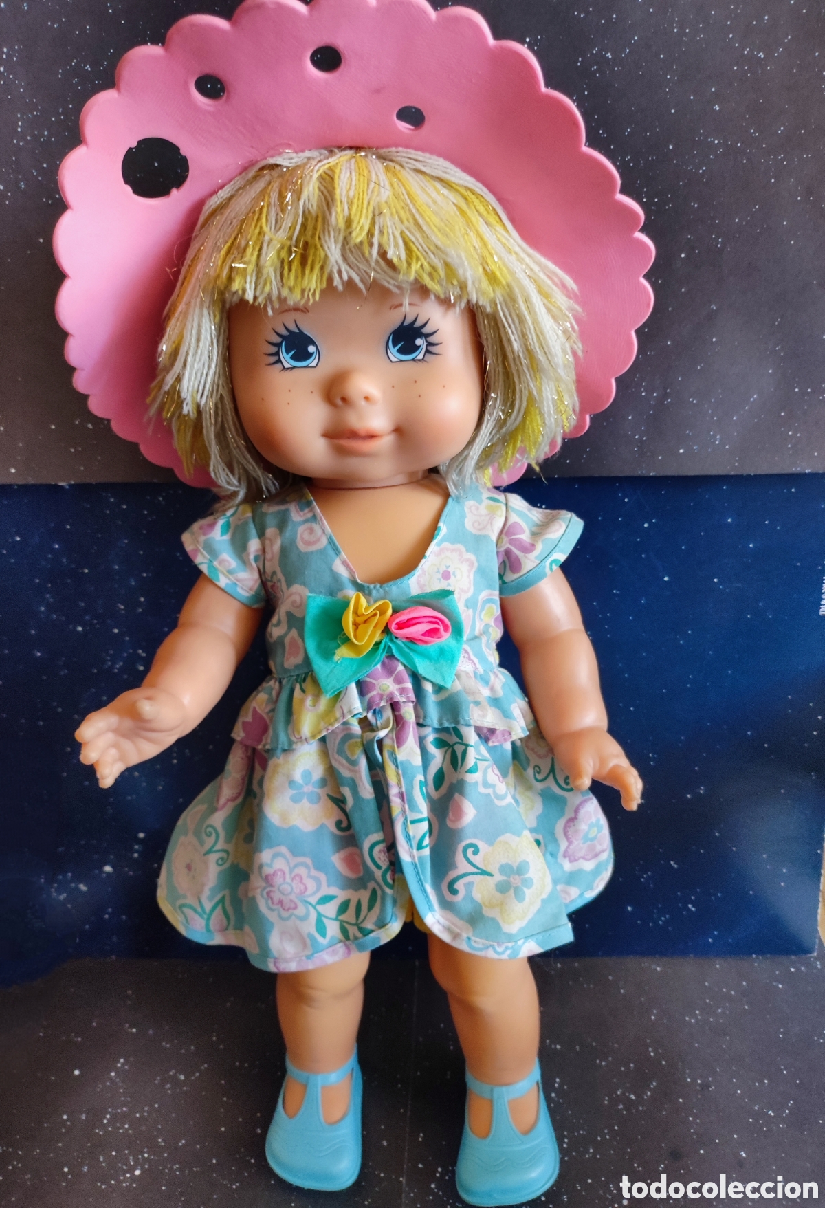Mu&ntilde;ecas espa&ntilde;olas modernas: Mu&ntilde;eca con pelo de lana - Foto 1
