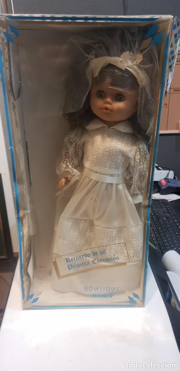 Mu&ntilde;ecas espa&ntilde;olas modernas: Mu&ntilde;eca boutique jesmar comunion en su caja - Foto 1