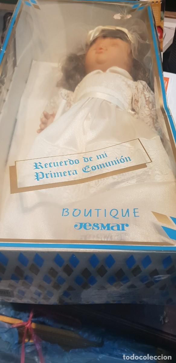 Mu&ntilde;ecas espa&ntilde;olas modernas: Mu&ntilde;eca boutique jesmar comunion en su caja - Foto 4