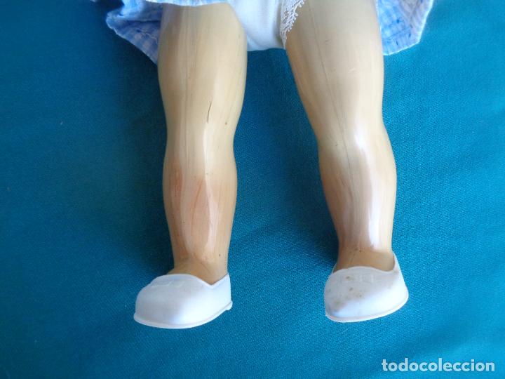 Mu&ntilde;ecas espa&ntilde;olas modernas: MU&Ntilde;ECA JESMAR DE CELULOIDE 38 CM - Foto 3