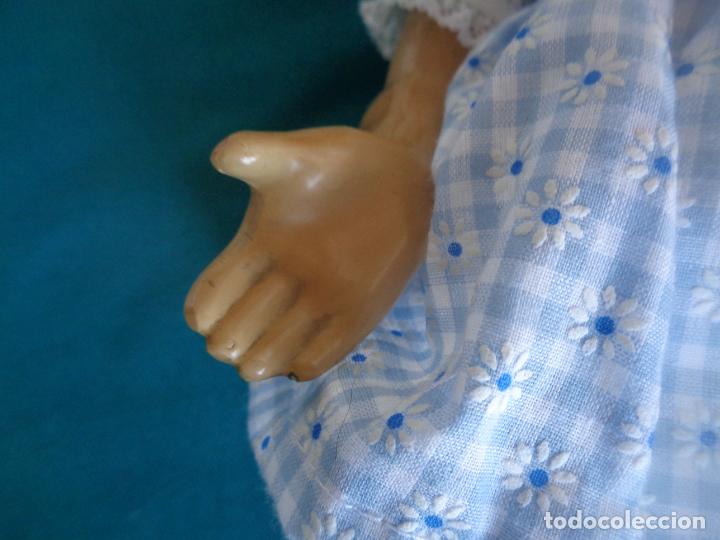 Mu&ntilde;ecas espa&ntilde;olas modernas: MU&Ntilde;ECA JESMAR DE CELULOIDE 38 CM - Foto 4