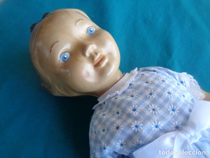 Mu&ntilde;ecas espa&ntilde;olas modernas: MU&Ntilde;ECA JESMAR DE CELULOIDE 38 CM - Foto 10
