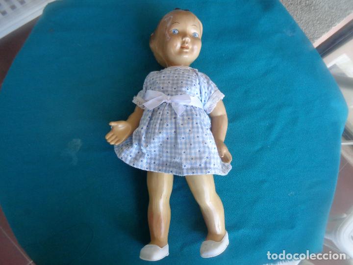 Mu&ntilde;ecas espa&ntilde;olas modernas: MU&Ntilde;ECA JESMAR DE CELULOIDE 38 CM - Foto 13