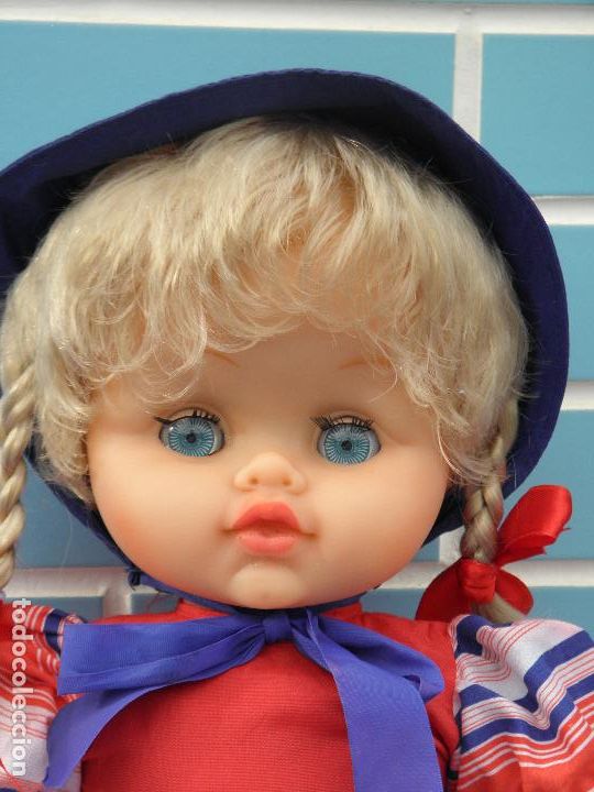 Mu&ntilde;ecas espa&ntilde;olas modernas: Antigua mu&ntilde;eca francesa Bella de 60 cm - Foto 2