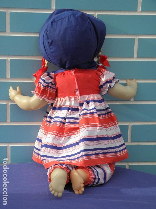 Mu&ntilde;ecas espa&ntilde;olas modernas: Antigua mu&ntilde;eca francesa Bella de 60 cm - Foto 5