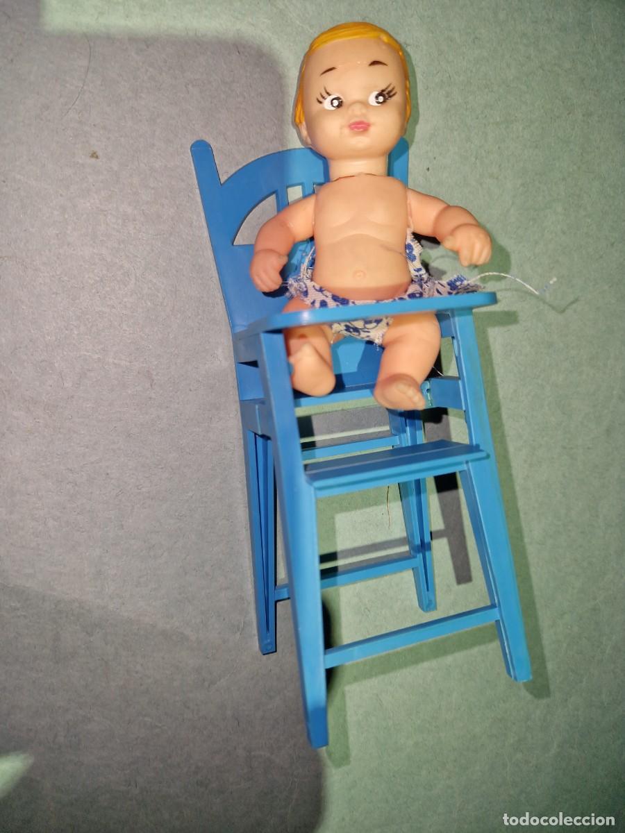 Mu&ntilde;ecas espa&ntilde;olas modernas: MU&Ntilde;ECO DE GOMA CON SILLA TRONA - Foto 2