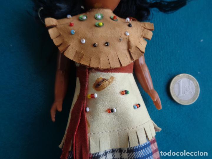 Mu&ntilde;ecas espa&ntilde;olas modernas: MU&Ntilde;ECA INDIA EN CELULOIDE - Foto 3
