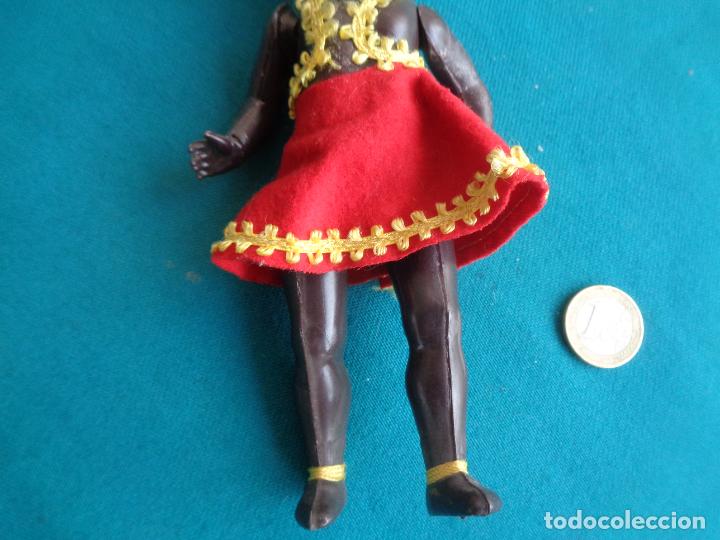 Mu&ntilde;ecas espa&ntilde;olas modernas: MU&Ntilde;ECA NEGRITA DE CELULOIDE, MARCA GALLOS, ITALIANA - Foto 3