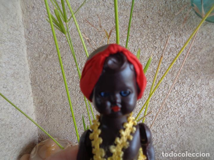 Mu&ntilde;ecas espa&ntilde;olas modernas: MU&Ntilde;ECA NEGRITA DE CELULOIDE, MARCA GALLOS, ITALIANA - Foto 6