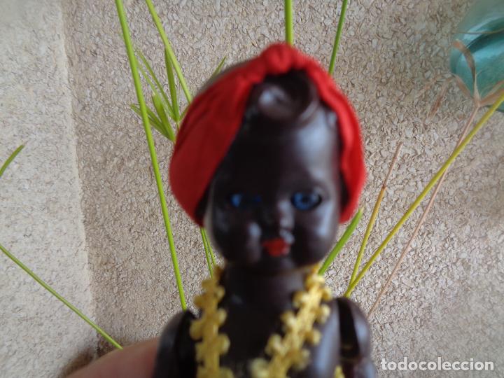 Mu&ntilde;ecas espa&ntilde;olas modernas: MU&Ntilde;ECA NEGRITA DE CELULOIDE, MARCA GALLOS, ITALIANA - Foto 7