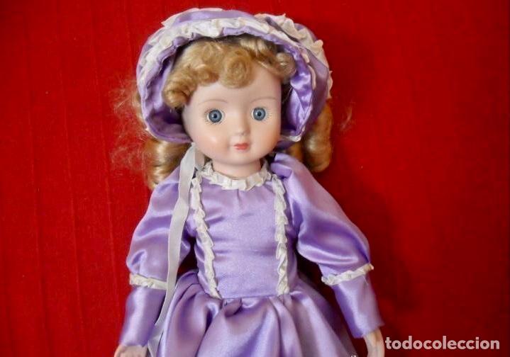 Mu&ntilde;ecas espa&ntilde;olas modernas: MU&Ntilde;ECA DE PORCELANA CON VESTIDO DE &Eacute;POCA