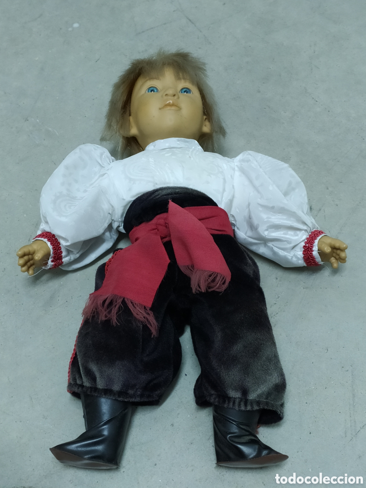Mu&ntilde;ecas espa&ntilde;olas modernas: MU&Ntilde;ECA MARCADA M. SOLER - VINILO - 39 CM - Foto 2