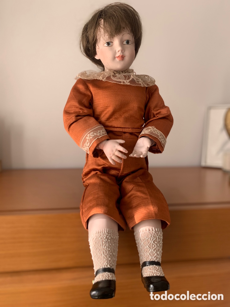 Mu&ntilde;ecas espa&ntilde;olas modernas: Mu&ntilde;eco de cer&aacute;mica antiguo - Foto 1