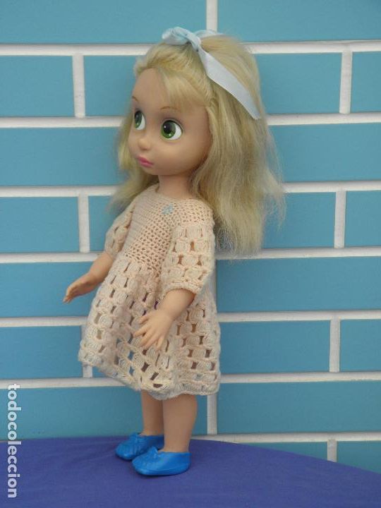 Mu&ntilde;ecas espa&ntilde;olas modernas: Mu&ntilde;eca Rapunzel de la colecci&oacute;n Disney Animators - Foto 3