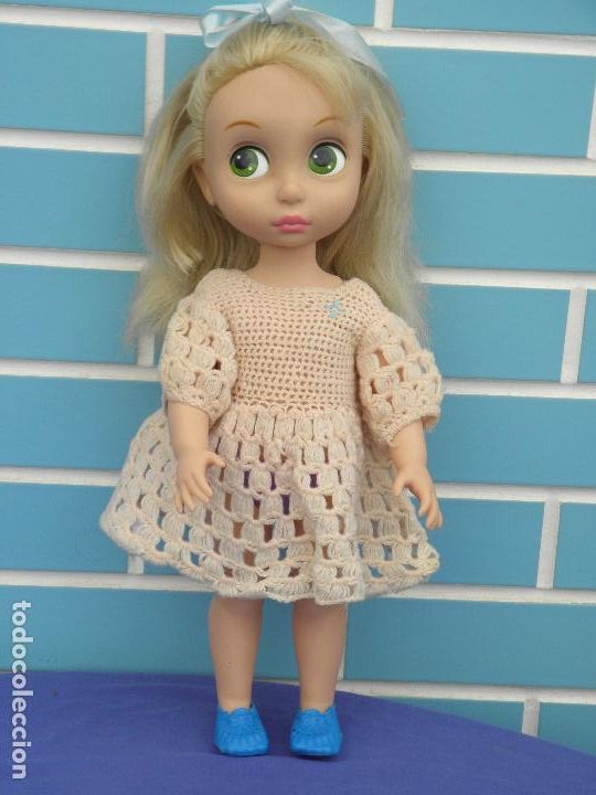 Mu&ntilde;ecas espa&ntilde;olas modernas: Mu&ntilde;eca Rapunzel de la colecci&oacute;n Disney Animators - Foto 1