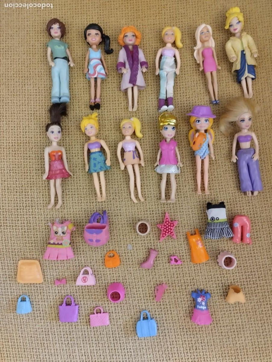 Mu&ntilde;ecas espa&ntilde;olas modernas: Lote mu&ntilde;ecas Mini Mattel - Foto 1