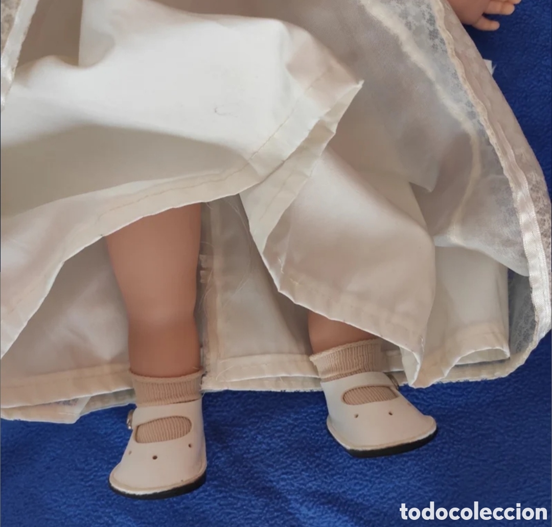 Mu&ntilde;ecas espa&ntilde;olas modernas: Mu&ntilde;eca comuni&oacute;n vintage. - Foto 4