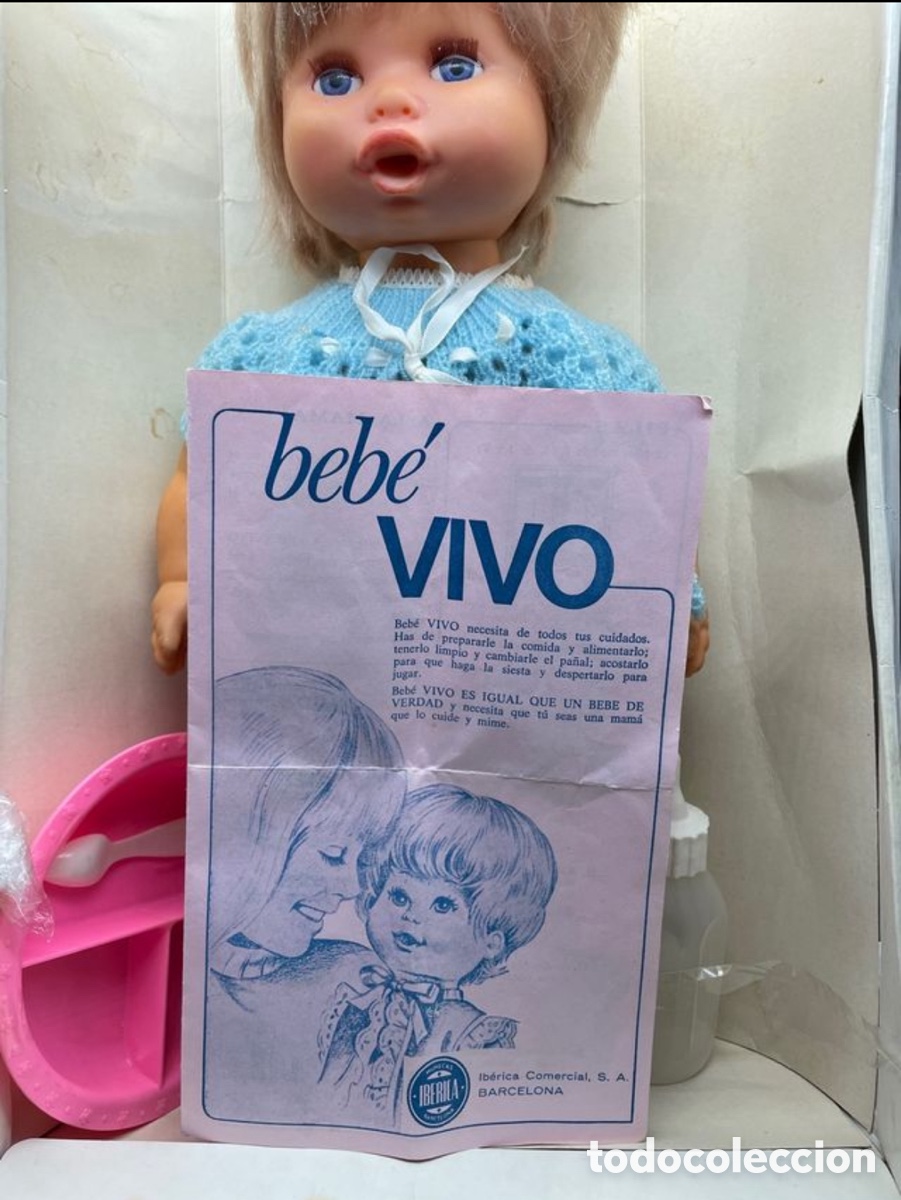 Mu&ntilde;ecas espa&ntilde;olas modernas: Mu&ntilde;eca Bebe Vivo - Foto 2