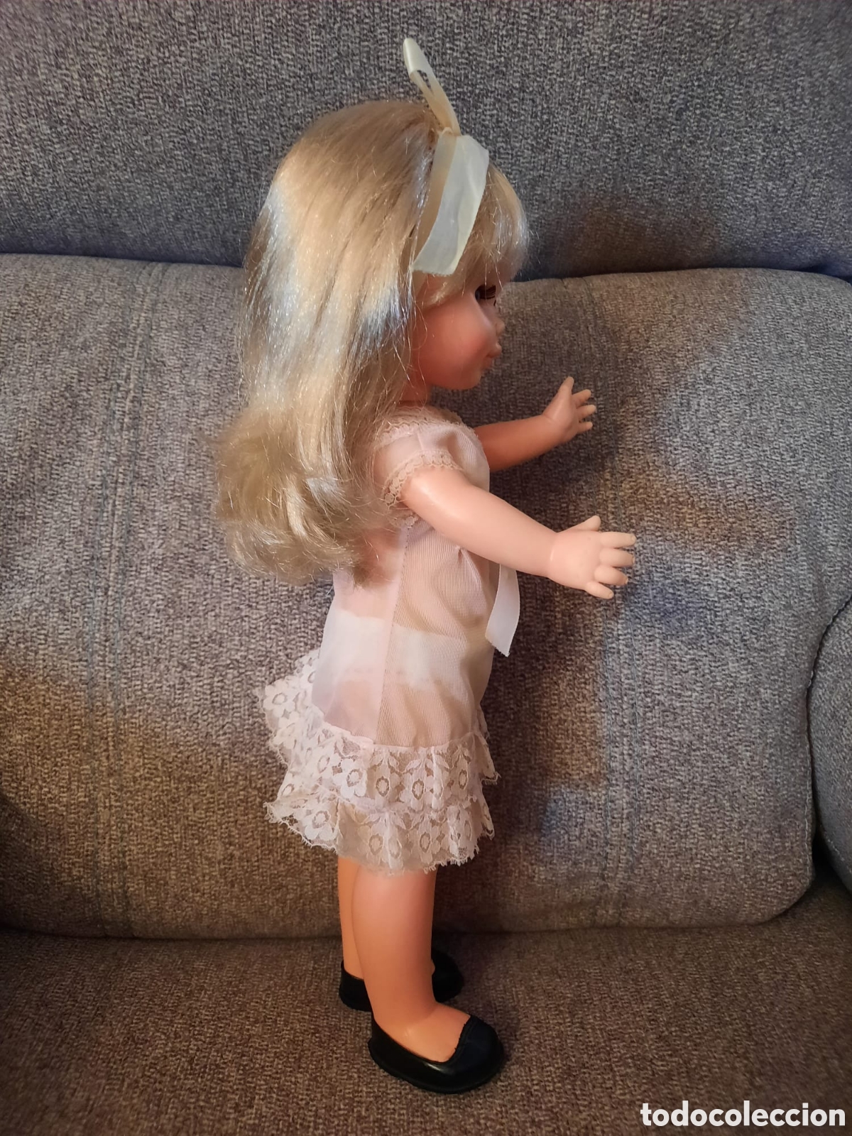 Mu&ntilde;ecas espa&ntilde;olas modernas: MU&Ntilde;ECA ANTIGUA ANDADORA DE LA MARCA BB, &iquest;ELKE? - Foto 2
