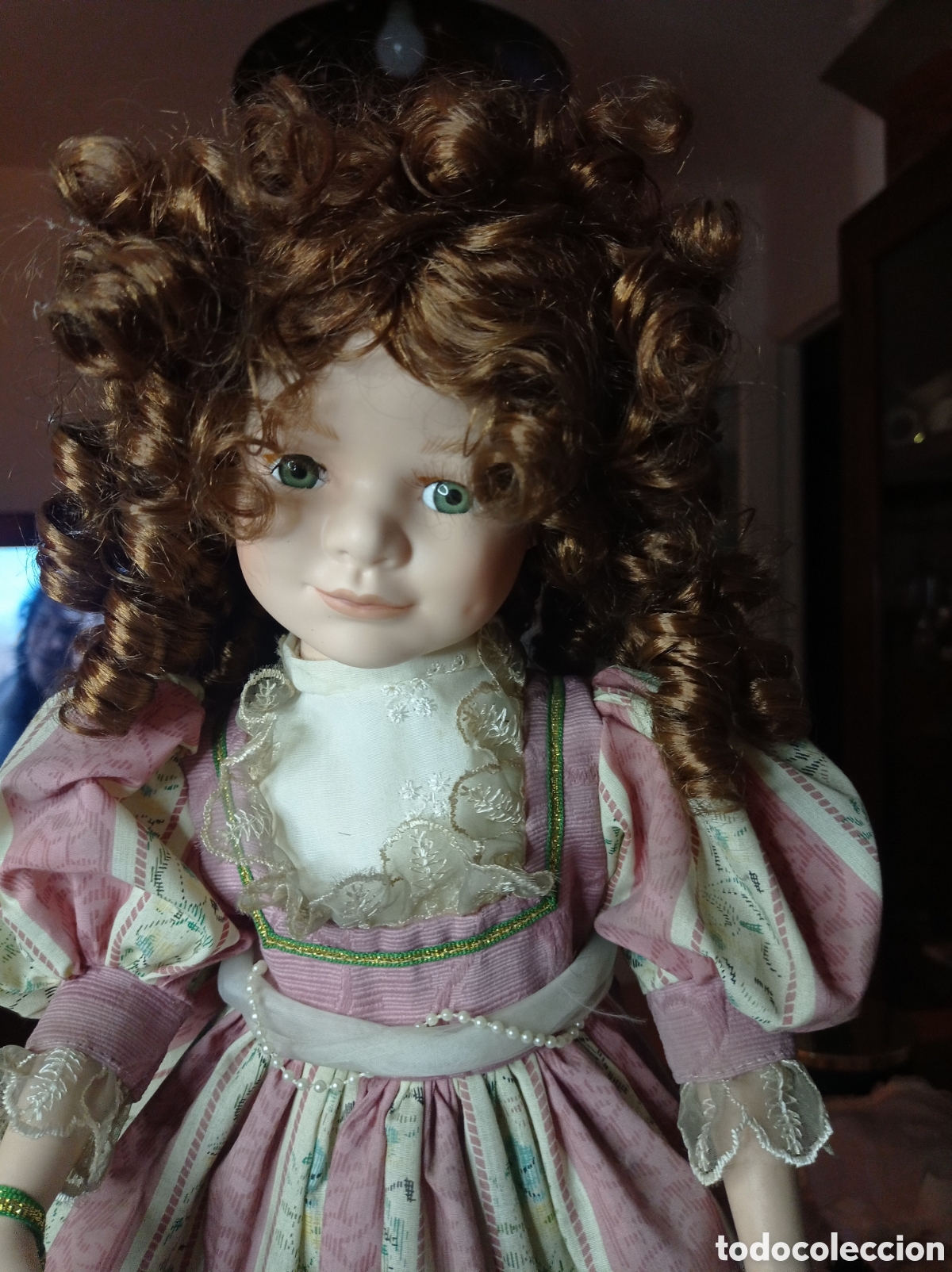 Moderne spanische Puppen: ENORME MU&Ntilde;ECA NI&Ntilde;A,PORCELANA,LLENA DE DETALLES