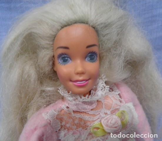 Mu&ntilde;ecas espa&ntilde;olas modernas: BARBIE BEDTIME,DULCES SUE&Ntilde;OS,MATTEL,1993 - Foto 1