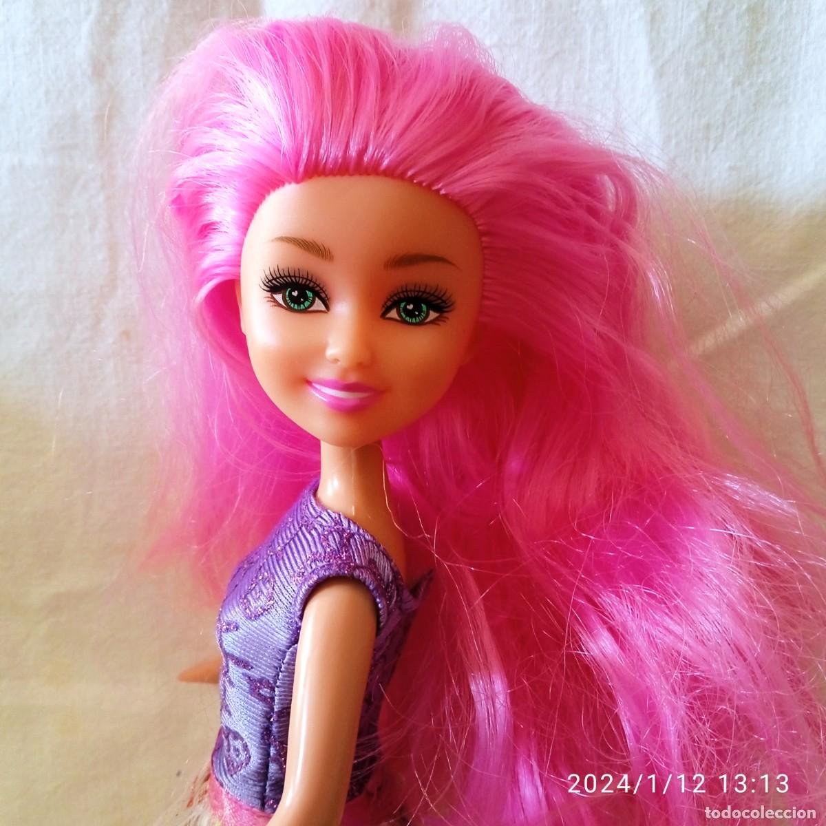 Mu&ntilde;ecas espa&ntilde;olas modernas: MU&Ntilde;ECA PELO ROSA-SIMILAR BARBIE - Foto 4