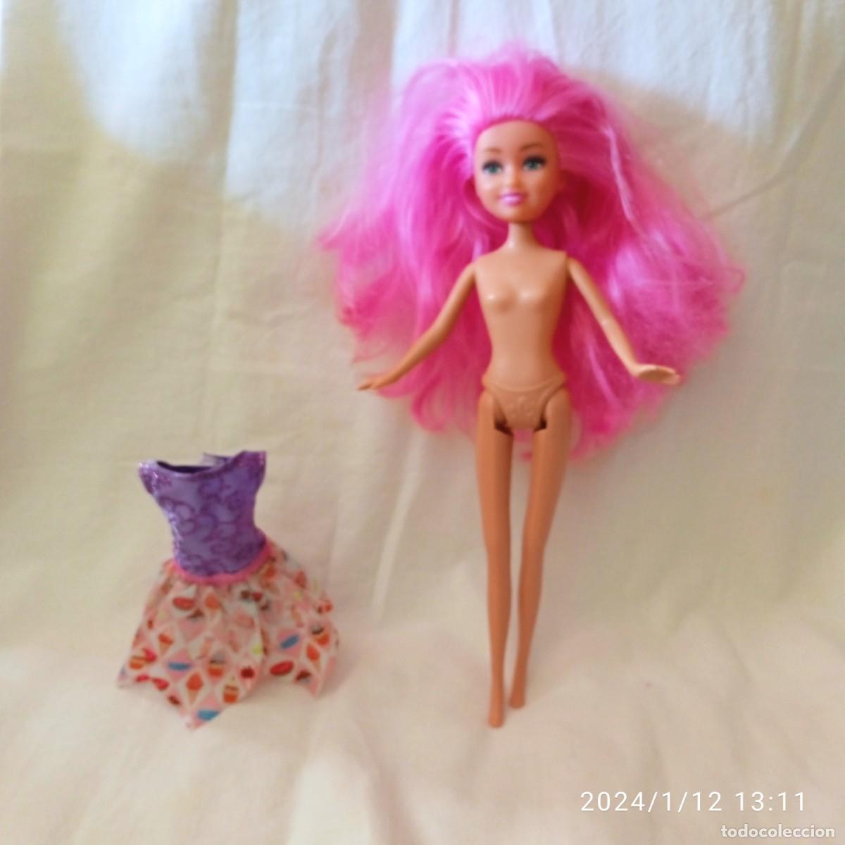 Mu&ntilde;ecas espa&ntilde;olas modernas: MU&Ntilde;ECA PELO ROSA-SIMILAR BARBIE - Foto 5