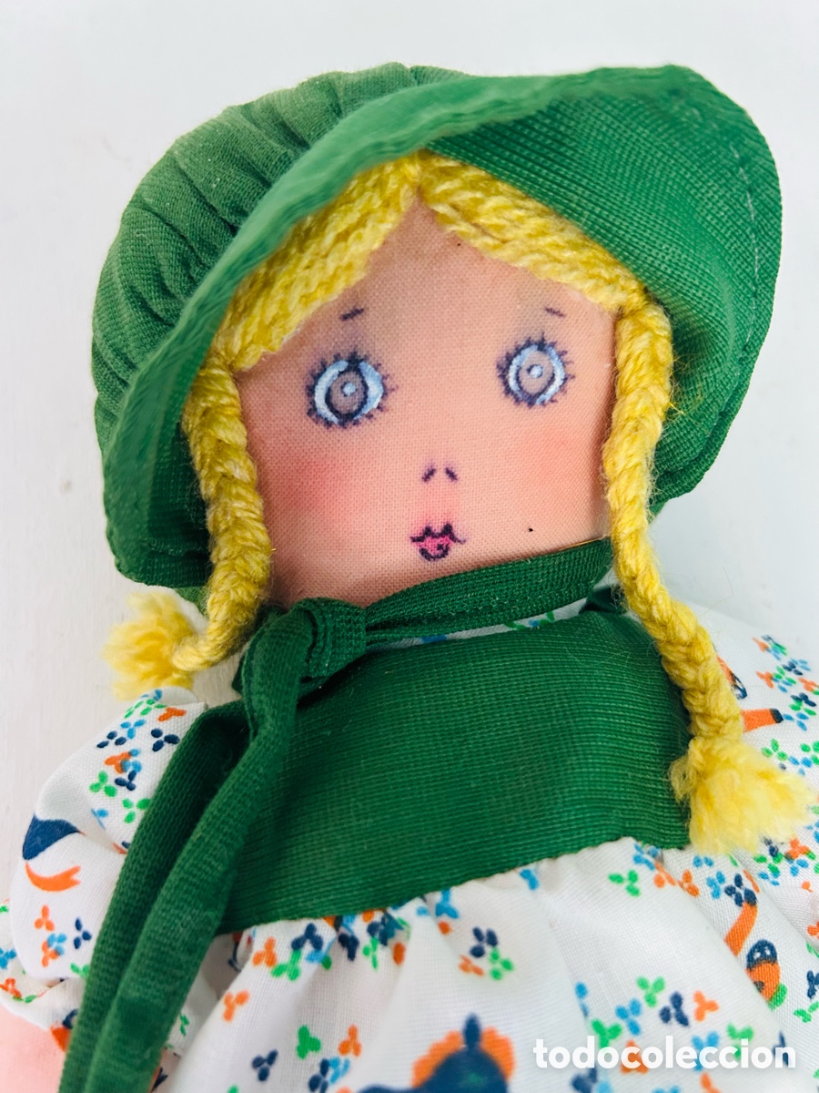 Mu&ntilde;ecas espa&ntilde;olas modernas: Mu&ntilde;eca antigua de tela - Foto 2