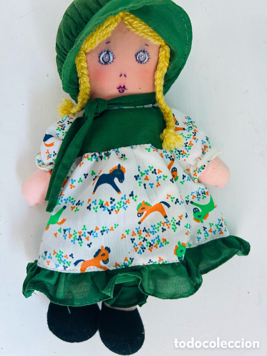 Mu&ntilde;ecas espa&ntilde;olas modernas: Mu&ntilde;eca antigua de tela - Foto 1