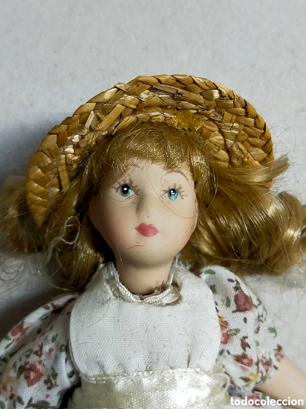 Mu&ntilde;ecas espa&ntilde;olas modernas: MU&Ntilde;ECA DE PORCELANA 15 CM. - Foto 2
