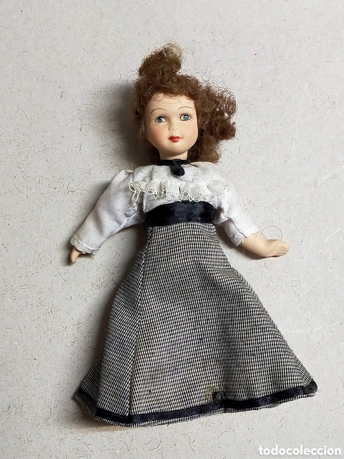 Mu&ntilde;ecas espa&ntilde;olas modernas: MU&Ntilde;ECA DE PORCELANA 15 CM. - Foto 1