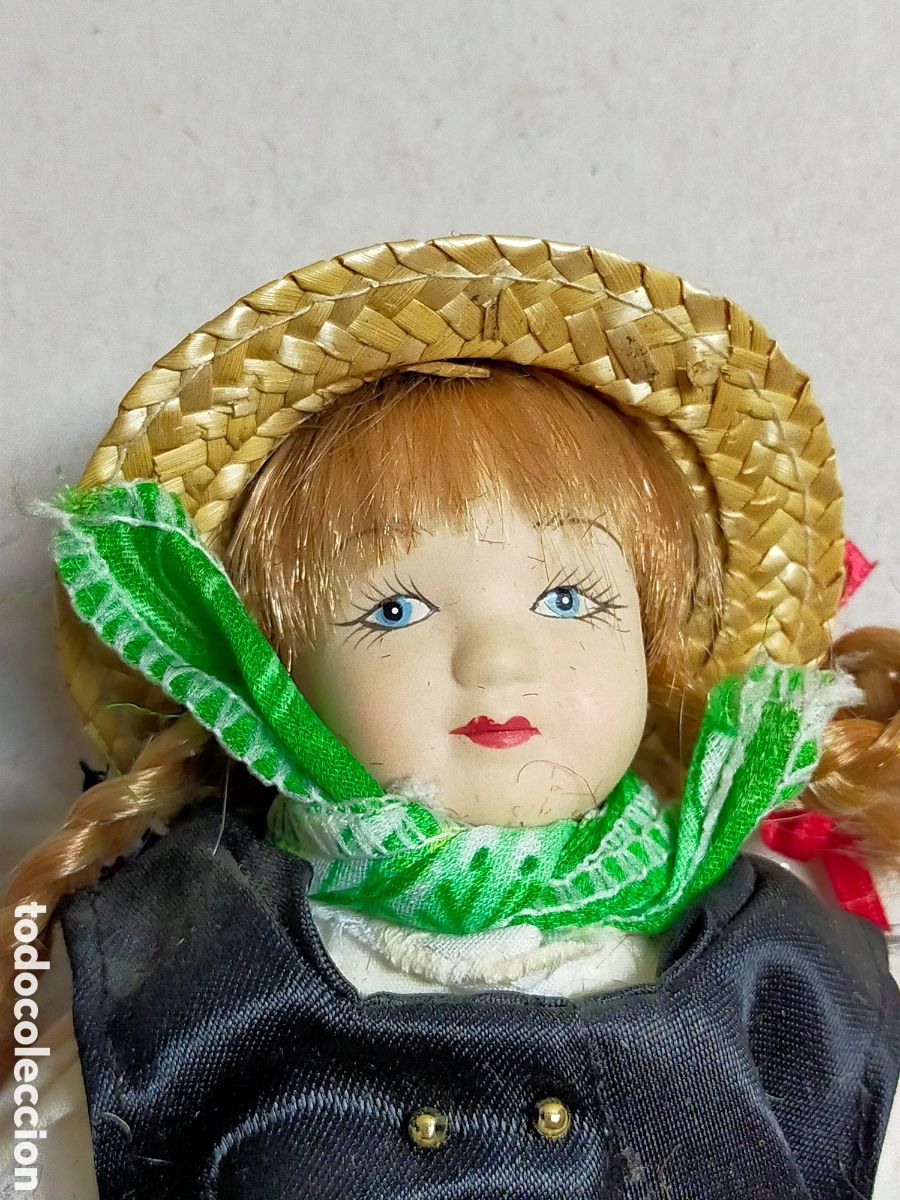 Mu&ntilde;ecas espa&ntilde;olas modernas: MU&Ntilde;ECA DE PORCELANA 22 CM. - Foto 2