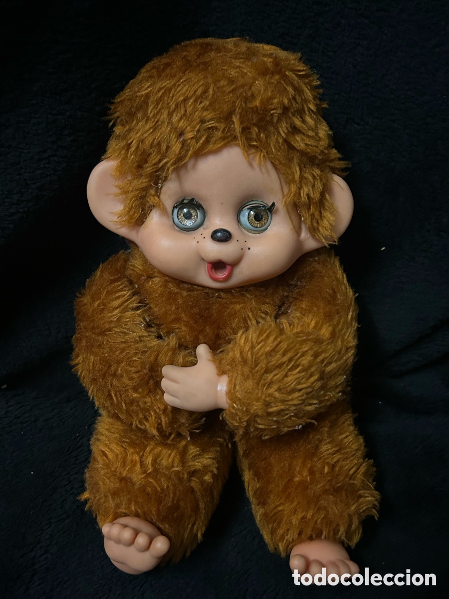 Poup&eacute;es Espagnoles Modernes: VIRKIKI VIR, mu&ntilde;eco abrazador a&ntilde;os 80, 25cm