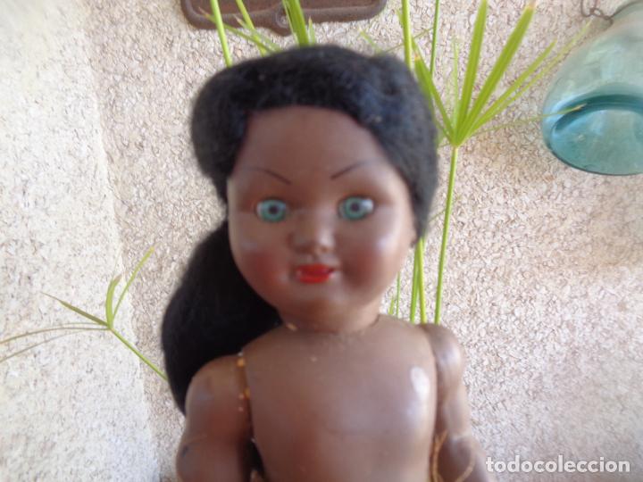 Mu&ntilde;ecas espa&ntilde;olas modernas: MU&Ntilde;ECA NEGRA CELULOIDE - Foto 8