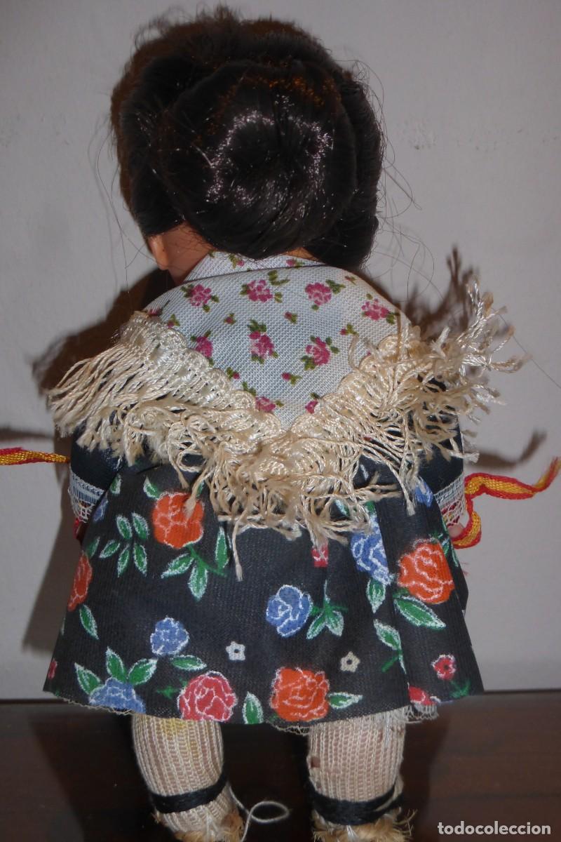 Mu&ntilde;ecas espa&ntilde;olas modernas: Mu&ntilde;eca de celuliode de los a&ntilde;os 70, regional - Foto 3