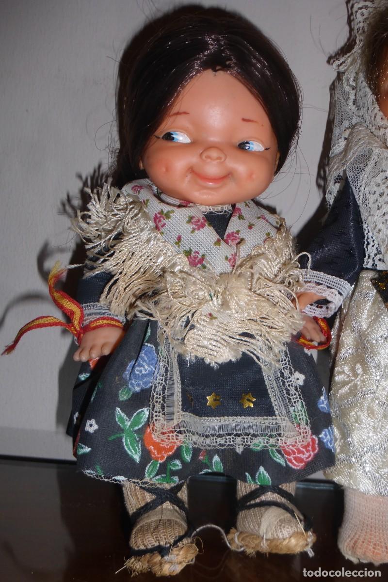 Mu&ntilde;ecas espa&ntilde;olas modernas: Mu&ntilde;eca de celuliode de los a&ntilde;os 70, regional - Foto 4