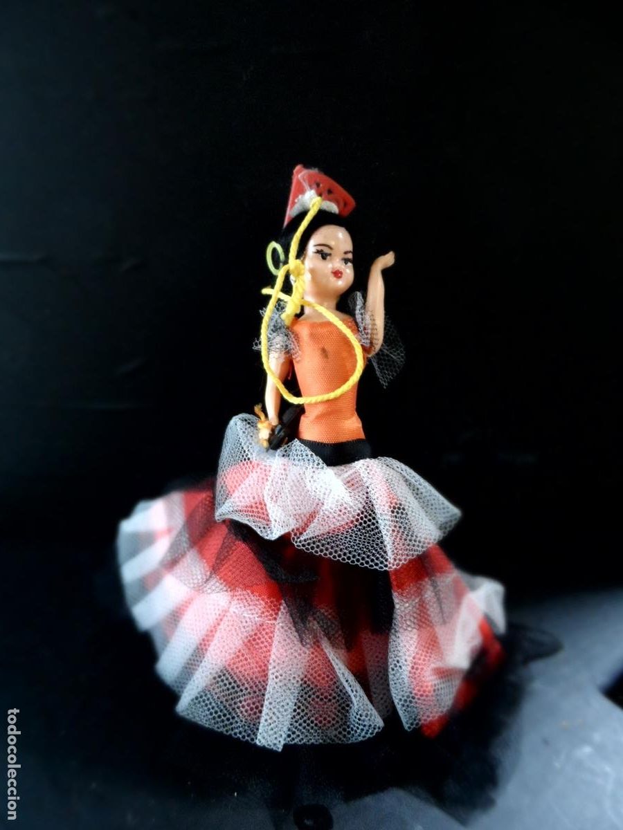 Mu&ntilde;ecas espa&ntilde;olas modernas: MU&Ntilde;ECA TRAJE REGIONAL 10CMS. - Foto 1