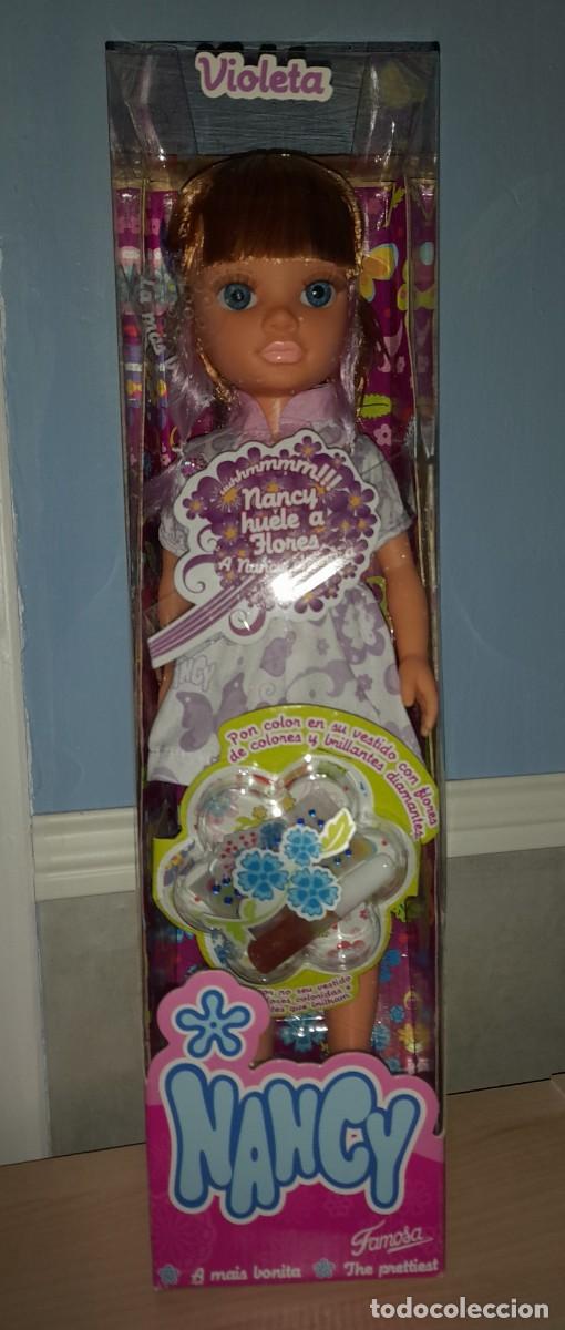 Mu&ntilde;ecas espa&ntilde;olas modernas: Mu&ntilde;eca Nancy violeta - Foto 1